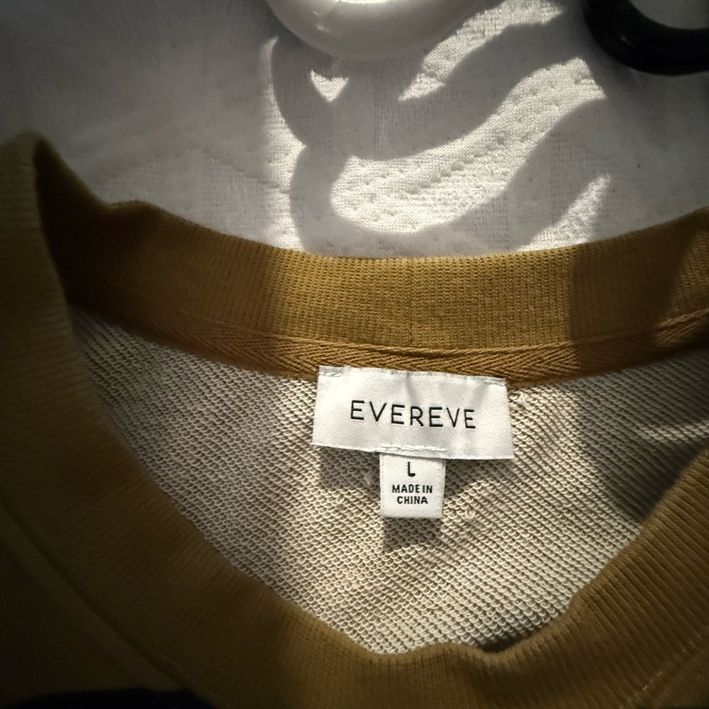 Evereve Camel Knit Top